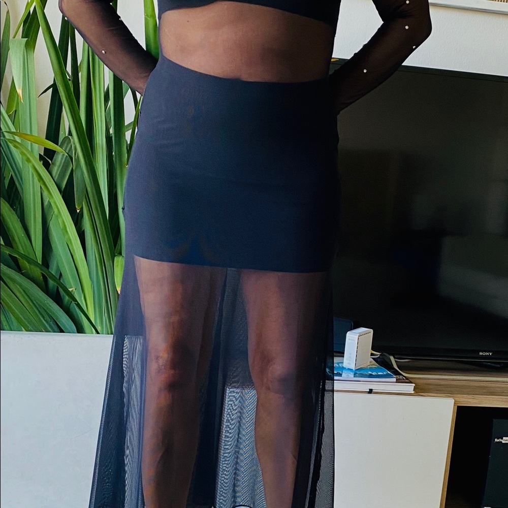 Evening dress.